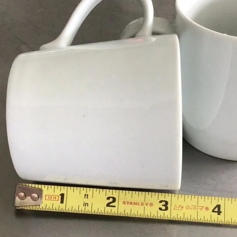 Crate&Barrel 6oz Julia Rothman YuleTown mugs